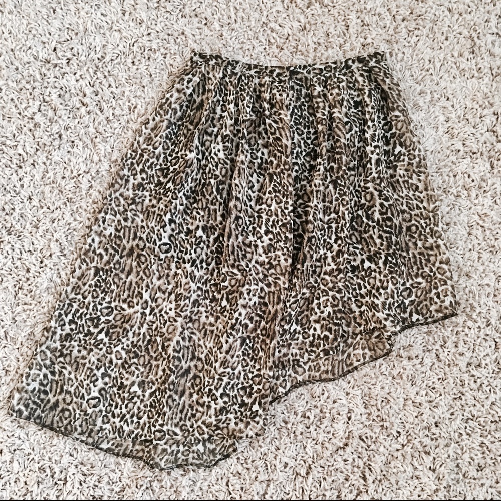 Atmosphere Primark leopard chiffon Free People F21